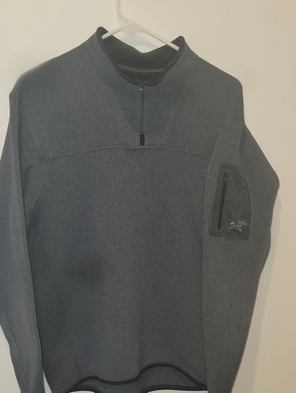 Arc'teryx Dark Gray Half-Zip Fleece Pullover